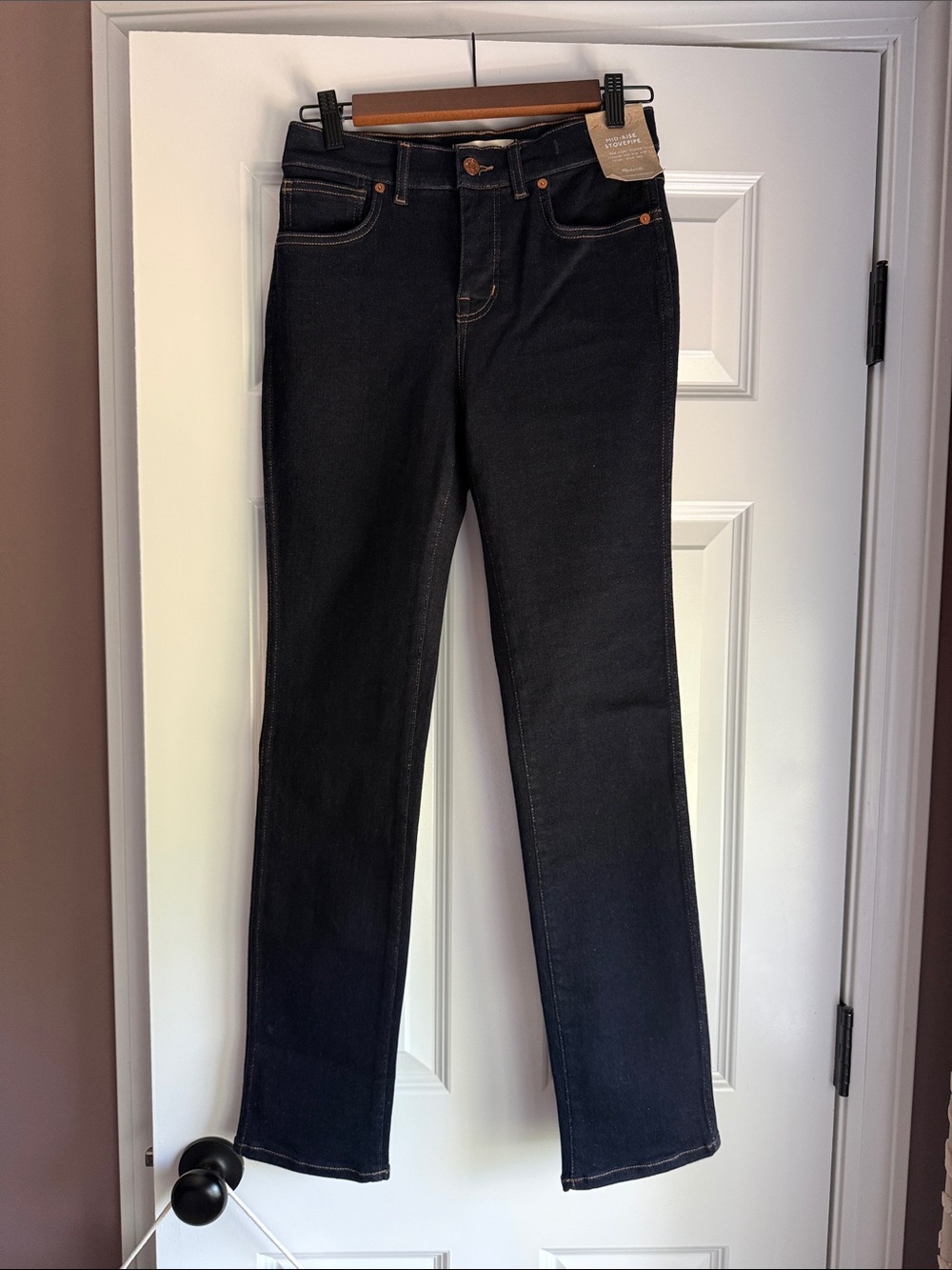 Madewell Mid-Rise Stovepipe Jeans